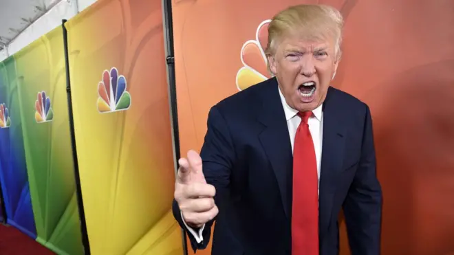 Трамп был ведущим программы телеканала Эн-би-си с 2008 по 2015 год