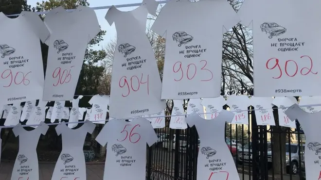 Бишкекте жол кырсыктарынан каза тапкандарды эскерүү күнү белгиленди.