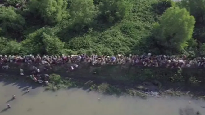 طوفان من مسلمي الروهينجا "يجتاح بنغلادش"