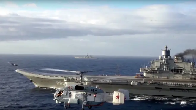 Первой зону конфликта покинет группа кораблей во главе с авианосцем "Адмирал Кузнецов"