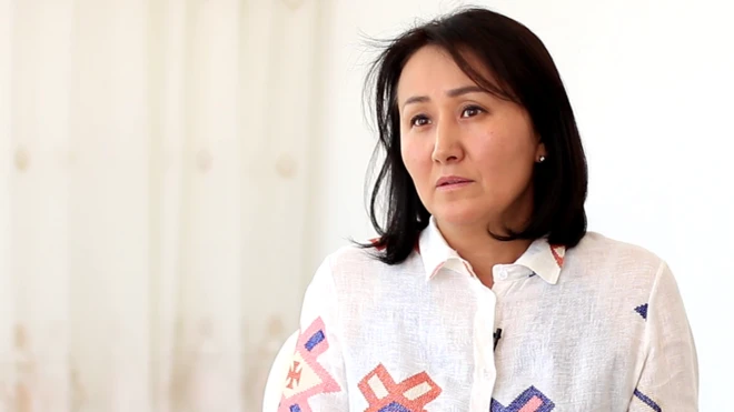 Садыр Жапаровдун жубайы Айгүл Жапарова