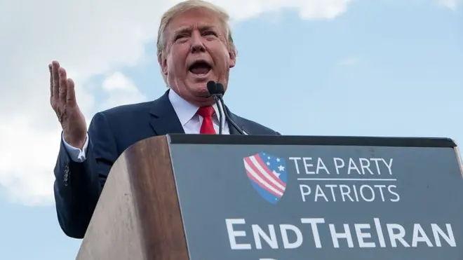 Una de las promesas de campaña de Trump fue el abandono del tratado nuclear con Irán.