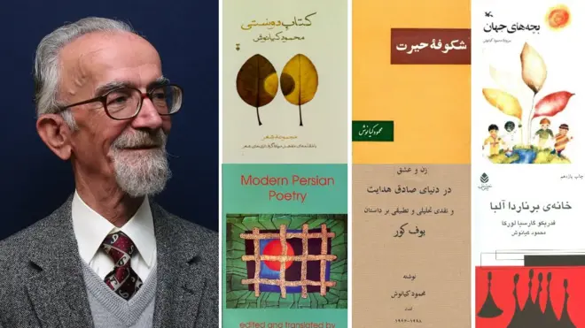 شماری از آثار آقای کیانوش؛ عکس از زوبین ناوی