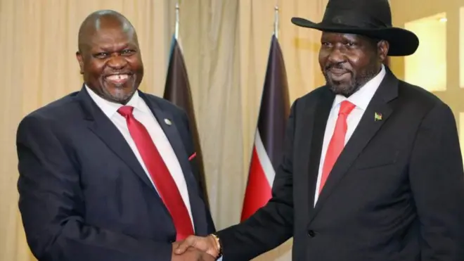 Riik Machaariifi Saalvaa Kiir Fulbaanatti waliigaltee raawwatanis dhimmoota irratti wal hin galles qabu