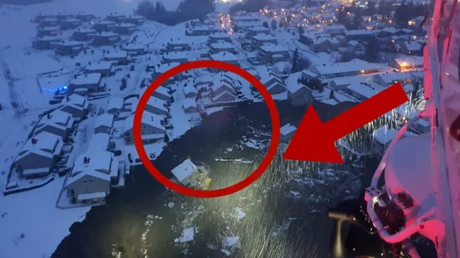 норвегія зсув