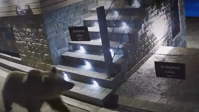 Meda na ulazu u spa centar