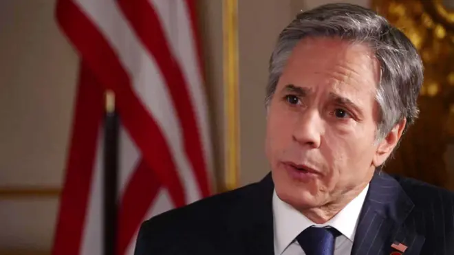 Antony Blinken in London