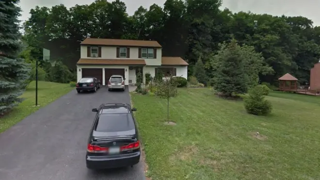 The home near Syracuse, New York that is at the centre of the family dispute