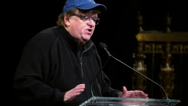 Michael Moore fue uno de los pocos líderes de opinión que predijo la elección de Trump en 2016.