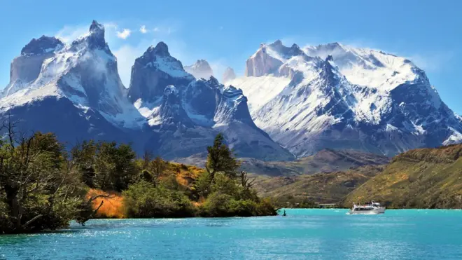 Una imagen del Parque Nacional Torres del Paine, en Chile.