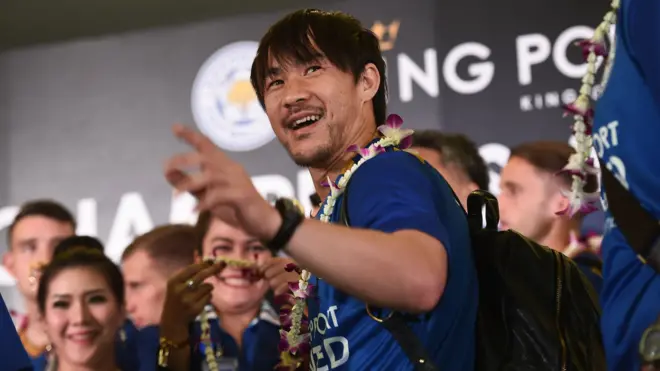 With one of Leicester's star players, Shinji Okazaki, being Japanese, the club's fame in Asia is not limited to Thailand