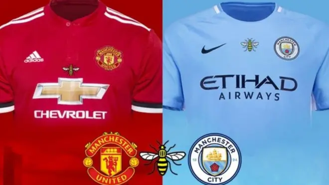 曼城俱乐部负责人索里亚诺说，球员们穿着绣有小蜜蜂形象的球衣比赛会“充满无限自豪”。