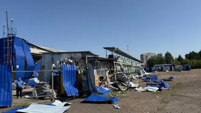 Наслідки удару в Прилуках
