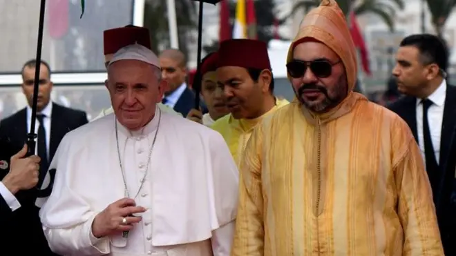 Pope Francis na Eze ndí Moroko