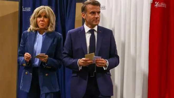 Emanuel i Brižit Makron