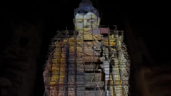 阿富汗紀念巴米揚大佛被塔利班炸毀20週年