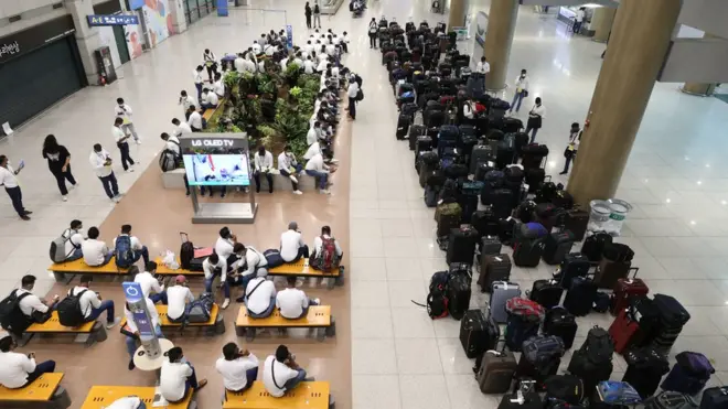 29일 인천국제공항 제1터미널 입국장