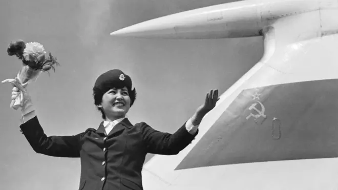 Стюардесса "Аэрофлота"