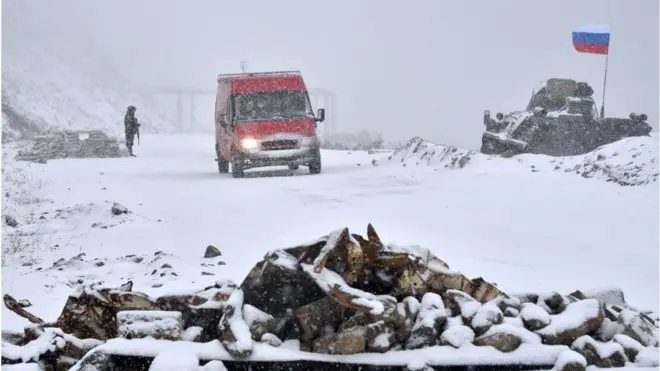 Qarabağ, rus, sülhməramlı, xəritə, bu gün, hadrut, xankəndi