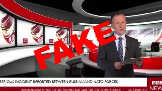 Poznat je studio, ali ovo nisu BBC vesti