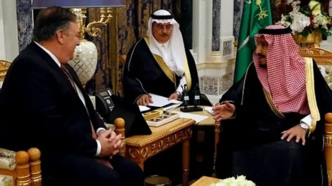 سلمان اور پامپیو