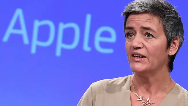 Margreth Vestager, comisaria europea de Competencia.