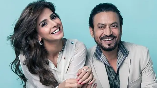 صبا قمر اداکار عرفان قریش کے ساتھ