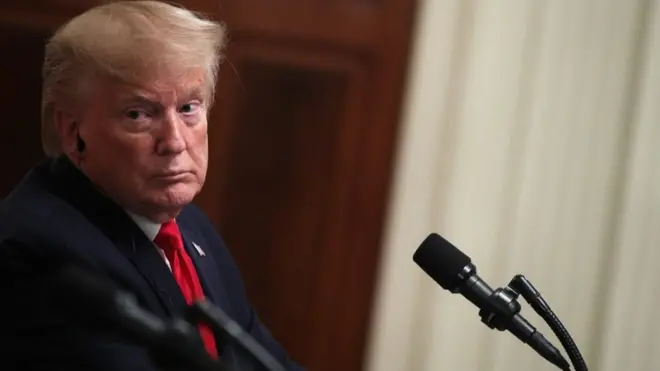 ترامب ينفي جميع التهم الموجهة له