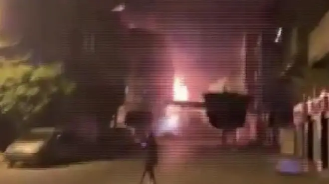 İsrail'in Gazze'deki saldırılarında vurulan, AA ofisinin de bulunduğu bina