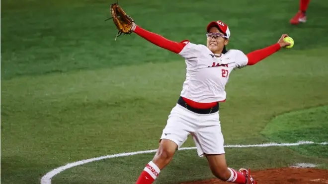 Final de sóftbol de los Juegos Olímpicos de Tokyo 2020 entre Japón y Estados Unidos.
