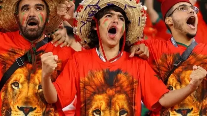 مشجعون مغاربة في قطر