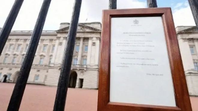 Vest o smrti princa Filipa