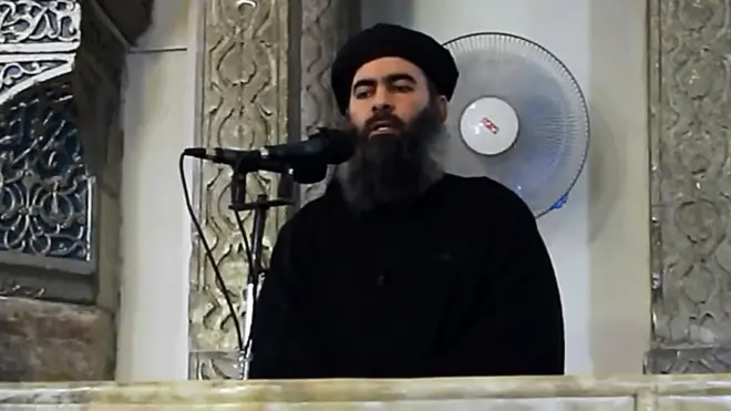 ابوبکر بغدادی، رهبر داعش خود را خلیفه مسلمانان خوانده بودند