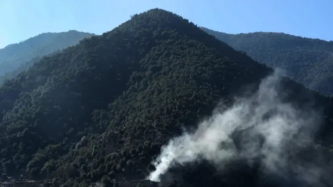 جنگل‌های ولایت کنر در دورن جنگ نیز آسیب دیده است