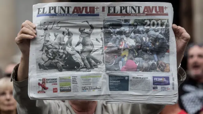 Фотографии разгона избирателей заполнили передовицы