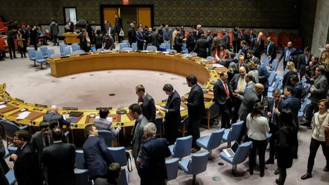 د ملګرو ملتونو امنیت شورا.