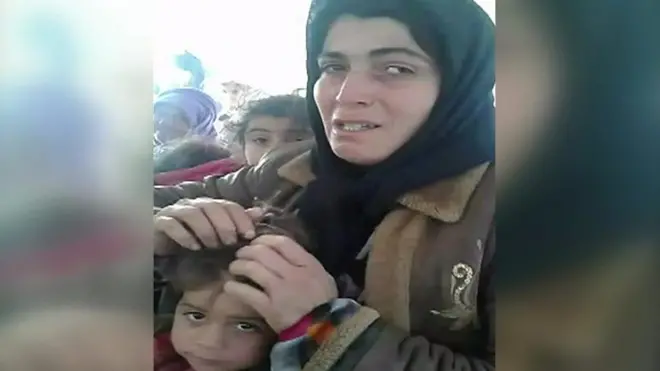 راعية غنم في عفرين