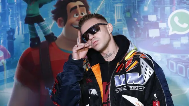 Рэпер Элджей на премьере мультфильма в Москве