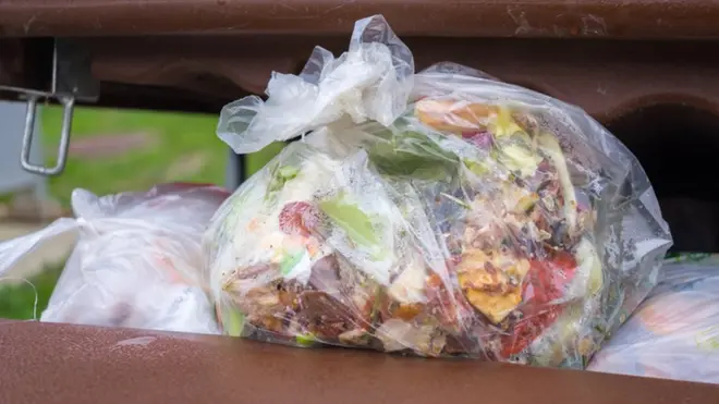 الأطعمة المهدرة