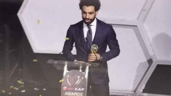 Salah follow win di 2017 CAF Awards