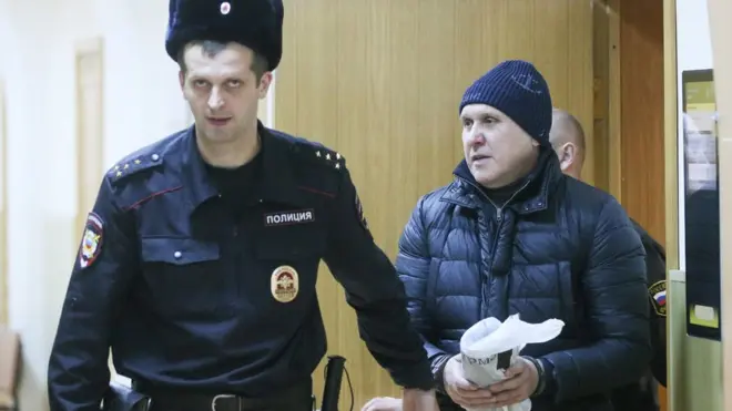 Владимира Евдокимова арестовали 1 декабря 2016 года