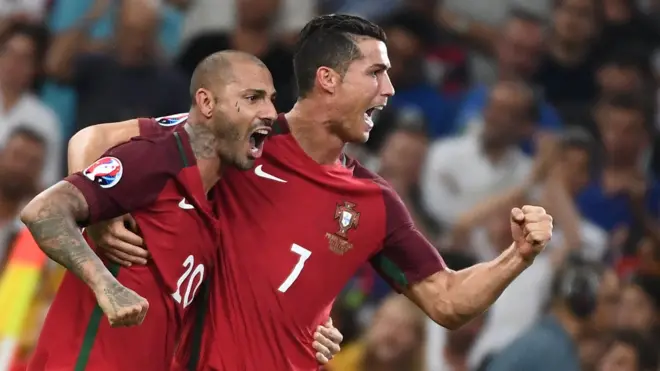 Quaresma y Ronaldo