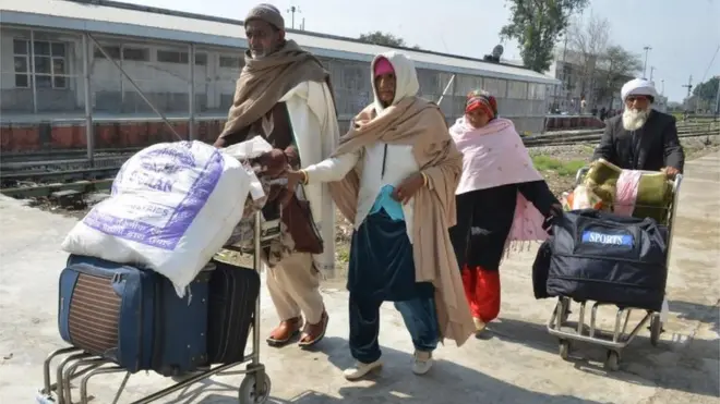 समझौता एक्सप्रेस के यात्री