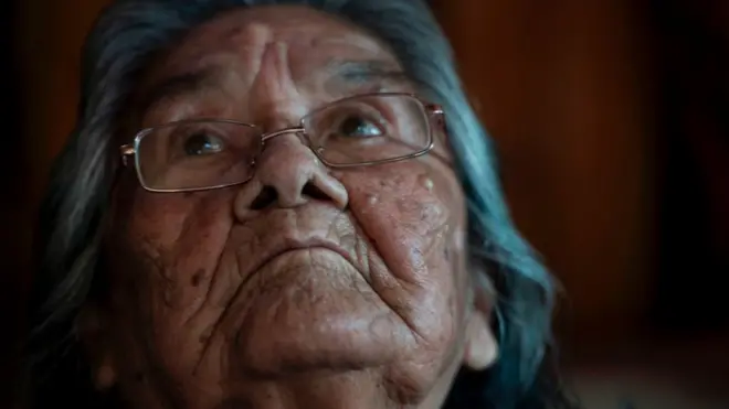 Cristina Calderón era considerada la última yamana étnicamente pura.