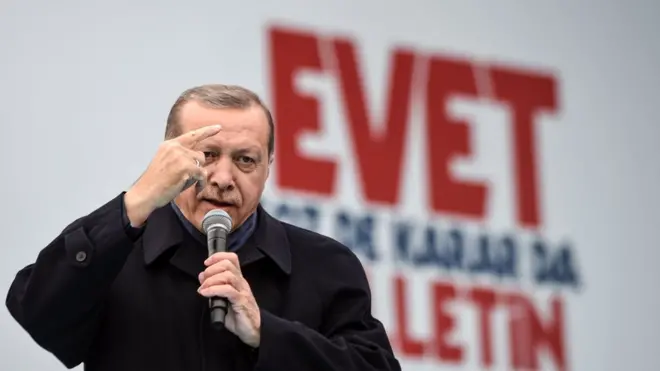 ประธานาธิบดีแอร์โดอัน ชี้การแก้ไขรัฐธรรมนูญจะช่วยสร้างเสถียรภาพให้ประเทศ