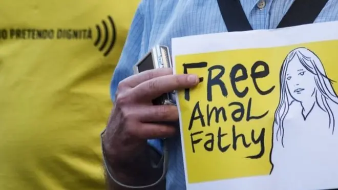 Pegiat HAM mengupayakan dibebaskannya Amal Fathy.