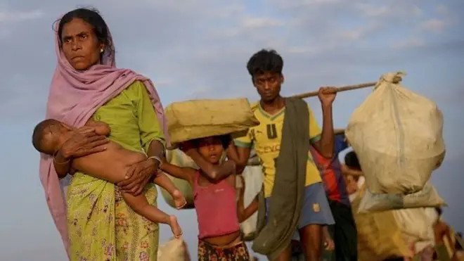 تر شپږو لکو روهنیګیایان بنګله دېش ته کډه شوي دي.