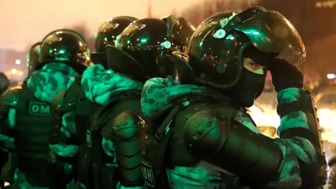 ОМОН в Москве