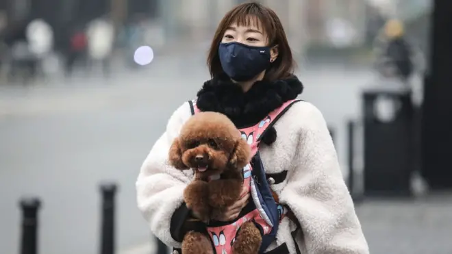 Lady in Wuhan in Jan 2020