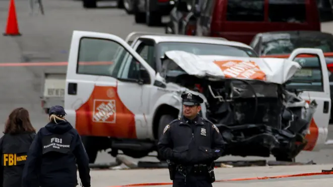 السيارة التي استخدمت في هجوم مانهاتن